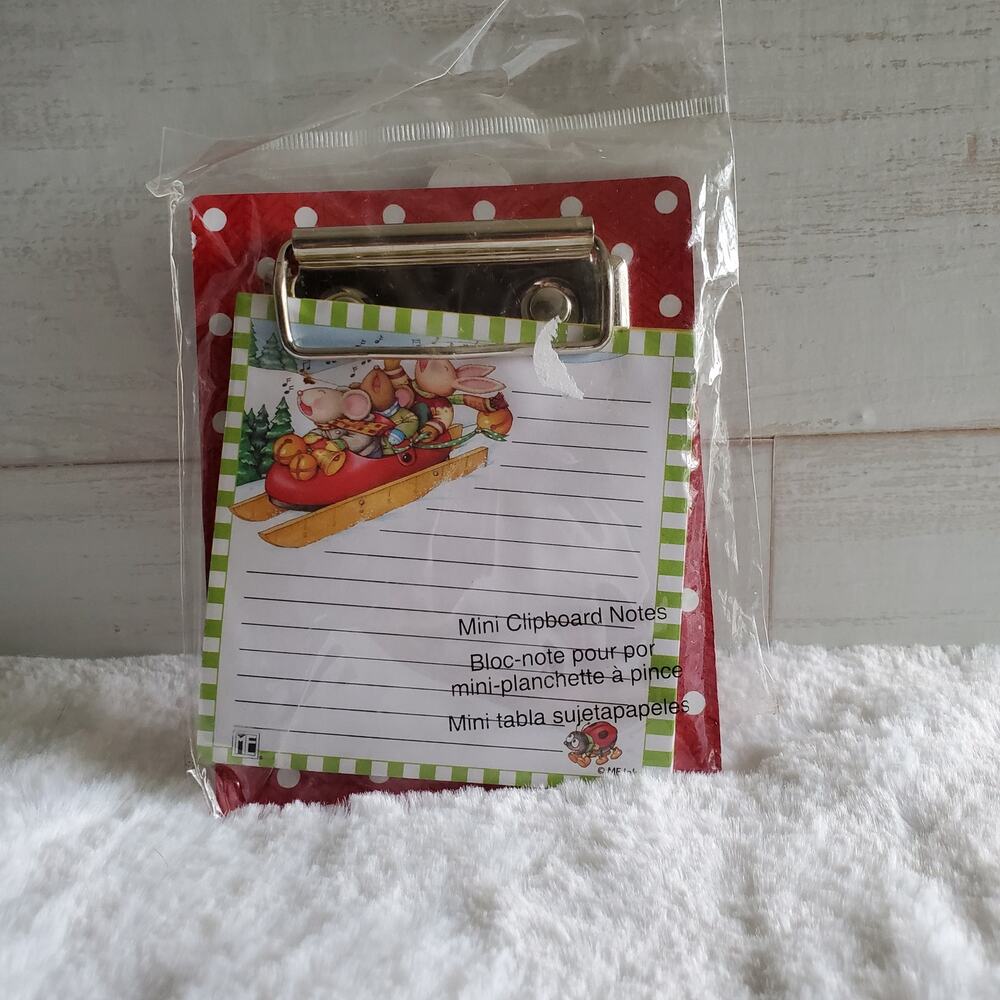 Mary Engelbreit Mini Clipboard Notes